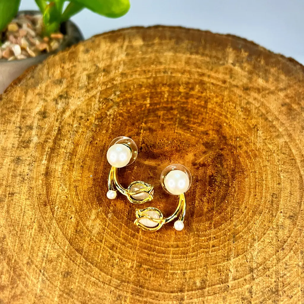 Pendientes Tulipán & Perla 